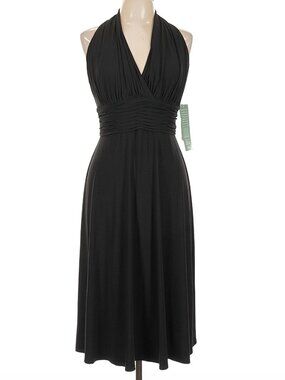 Jones Wear Black Halter-like Dress - Women's 10 - NWOT
